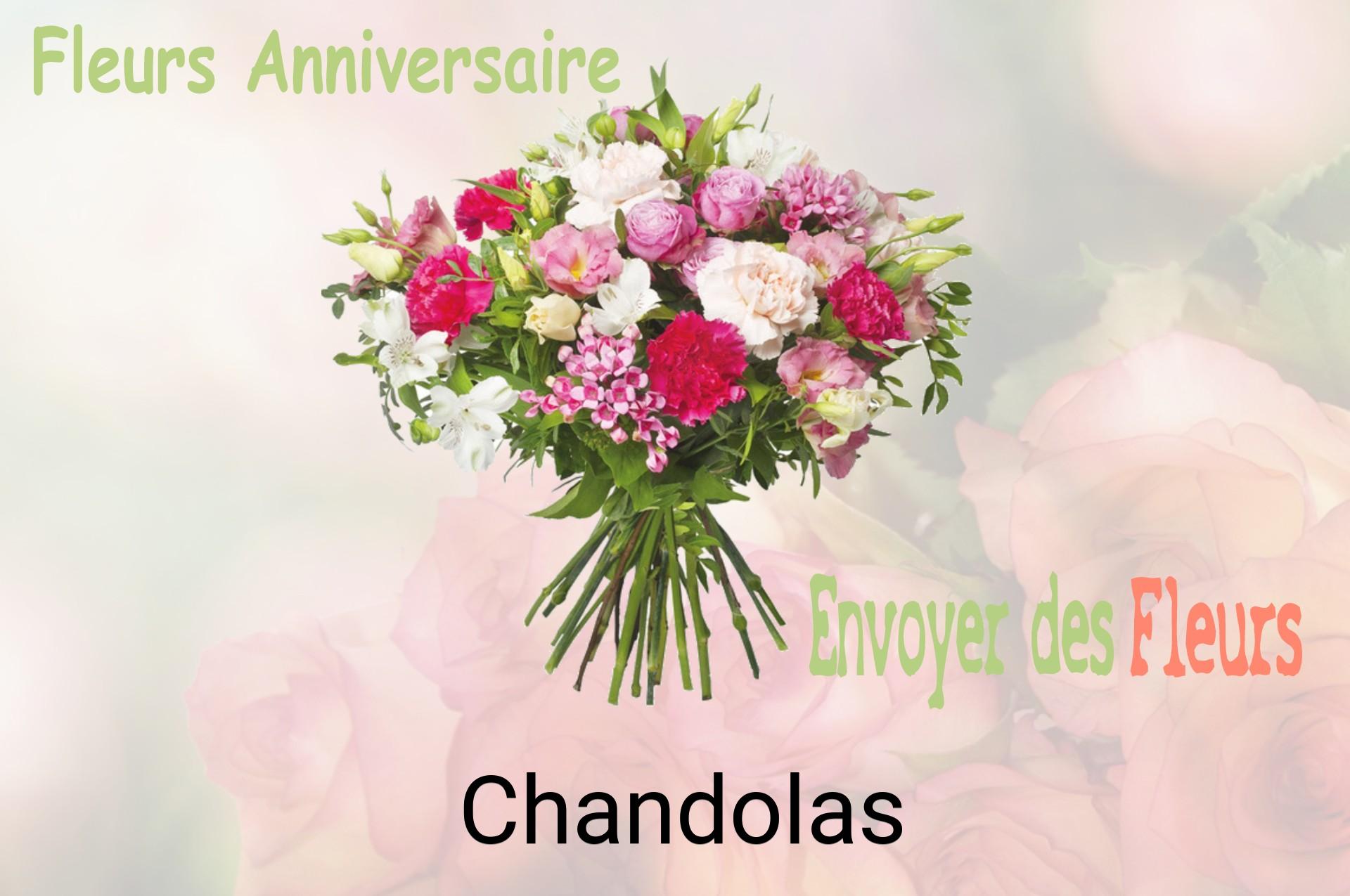 Bouquet de fleurs d’anniversaire livré à Chandolas